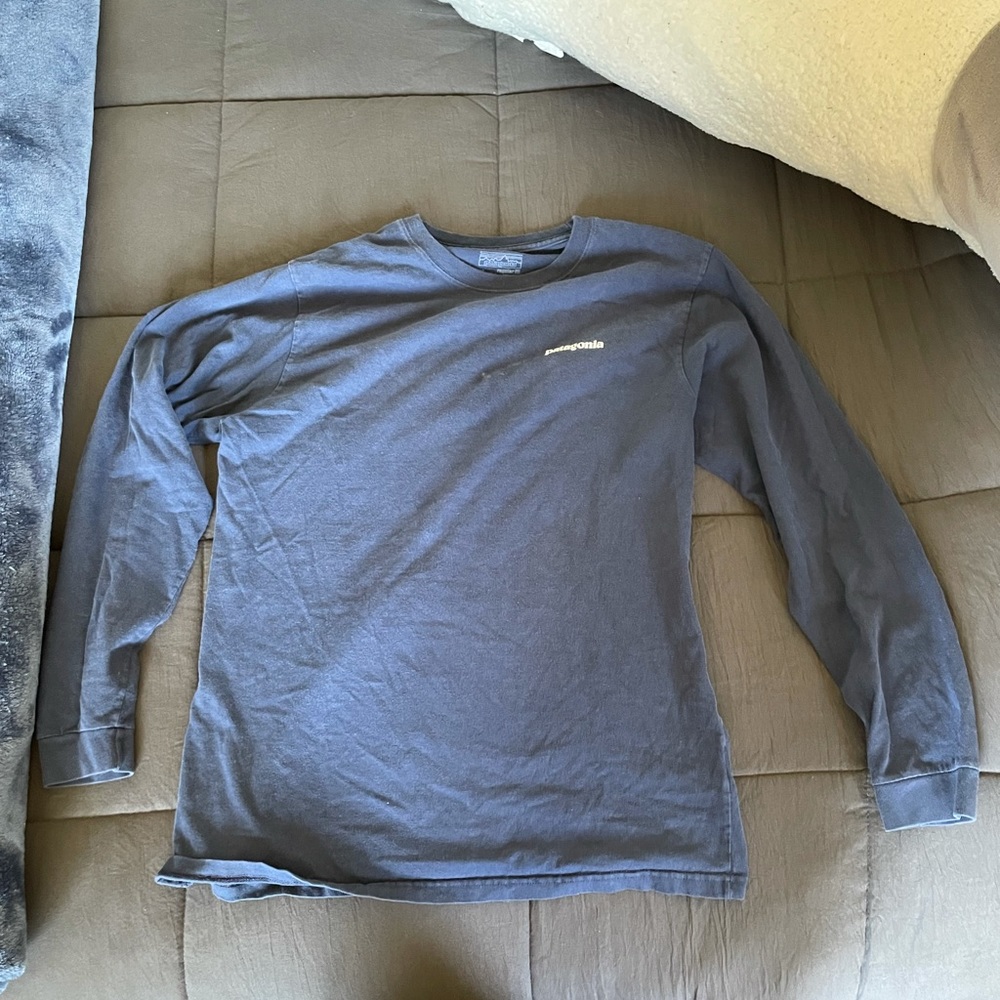 Patagonia navy long sleeve